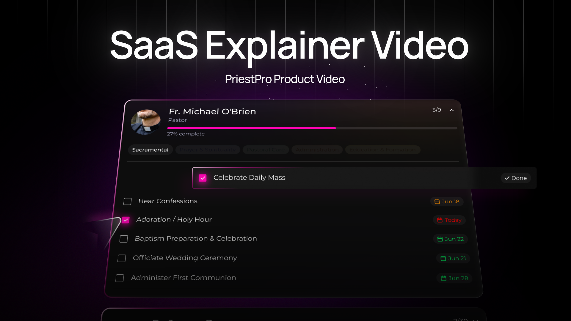 PriestPro - Explaining SaaS Without Showing SaaS preview